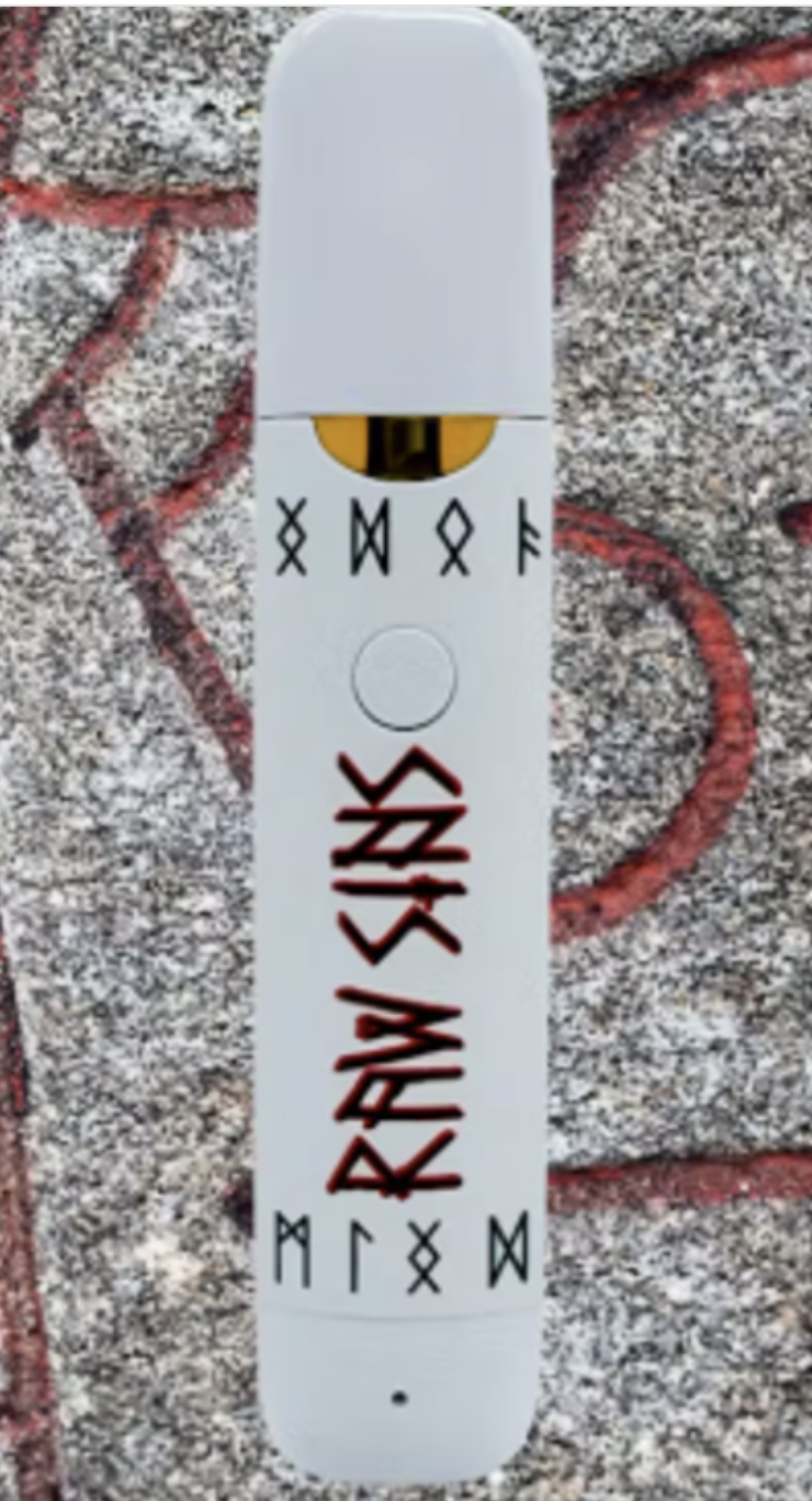 Raw Sins - Ruby Red Slipperz Disposable Vape 1g