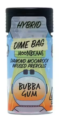 Dime Bag - Bubba Gum - Infused Prerolls - 5pk - 2.5g