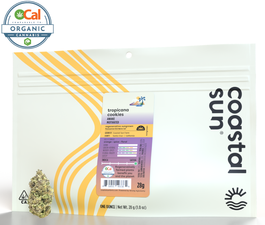 Coastal Sun Sungrown 28g Ounce - Tropicana Cookies (S)