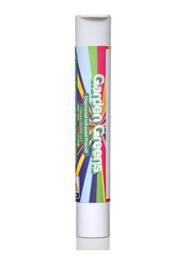 Garden Greens A5 1g Diamond Infused Preroll
