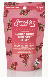 Smokiez - Edibles - THCV 2:1 Cherry - 100MG