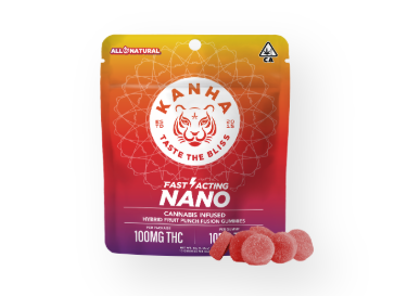 Kanha Gummies Nano Fruit Punch Fusion