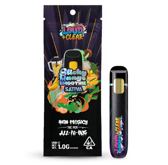 Loud + Clear Liquid Diamonds All-In-One 1g - Sticky Mango Smoothie (S)