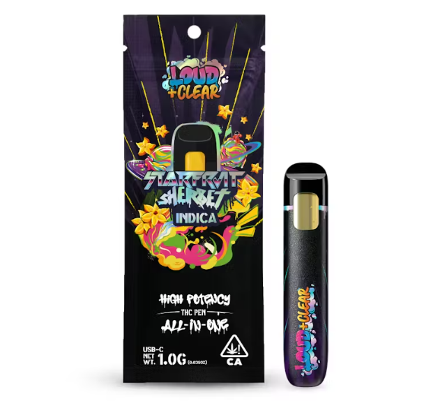 Loud + Clear Liquid Diamonds All-In-One 1g - Starfruit Sherbet (I)