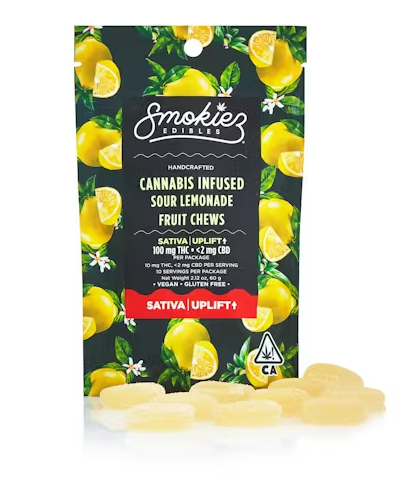 Smokiez - Edibles - Sour Lemonade- 100MG - 10PK