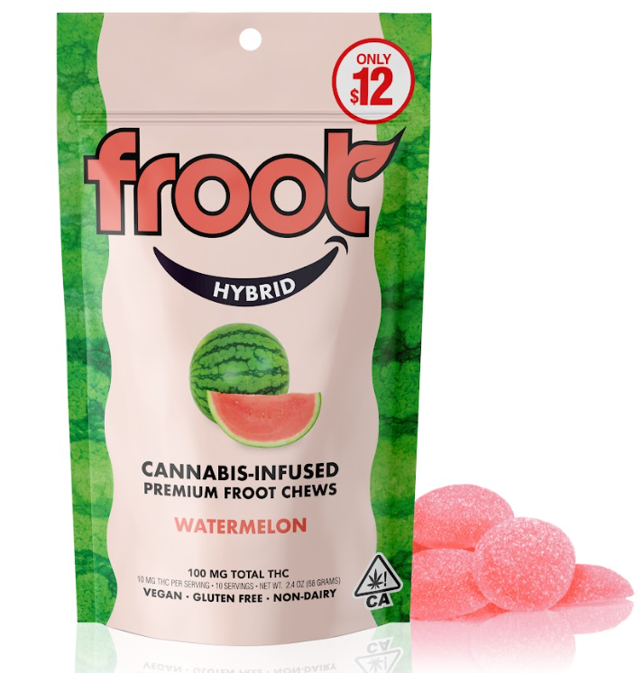Froot - Edible: Watermelon (Gummy) - 100mg