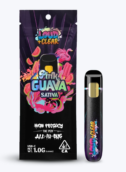 Loud&Clear - Pink Guava (Disposable)