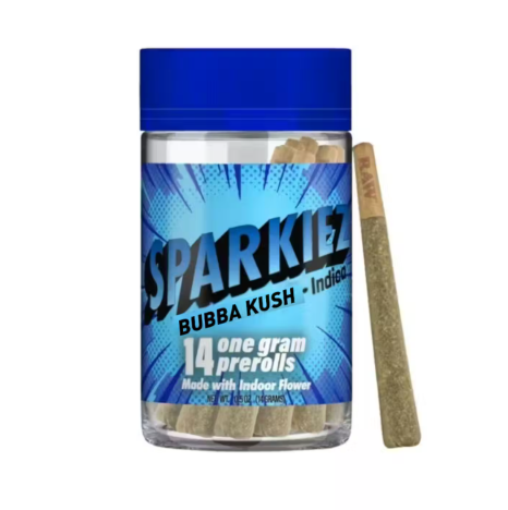 Sparkiez - Preroll - Bubba Kush - 14pk