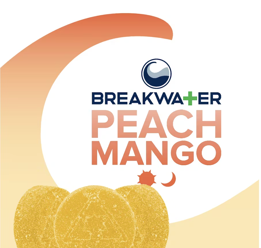 Breakwater | Peach Mango | 100mg Soft Lozenge
