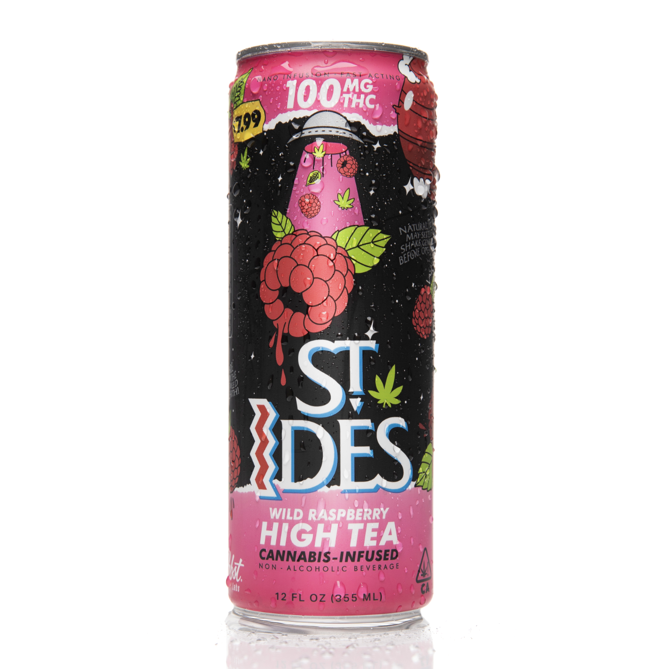 Wild Raspberry High Tea 100mg - St. Ides