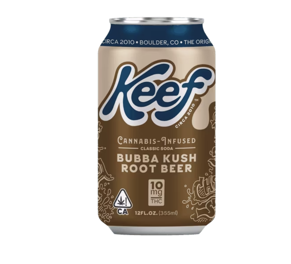 Bubba Kush Root Beer Classic Soda 10mg - Keef