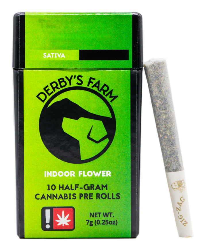 Derby's Farm Space Grape 10pk Pre-Roll 0.5g