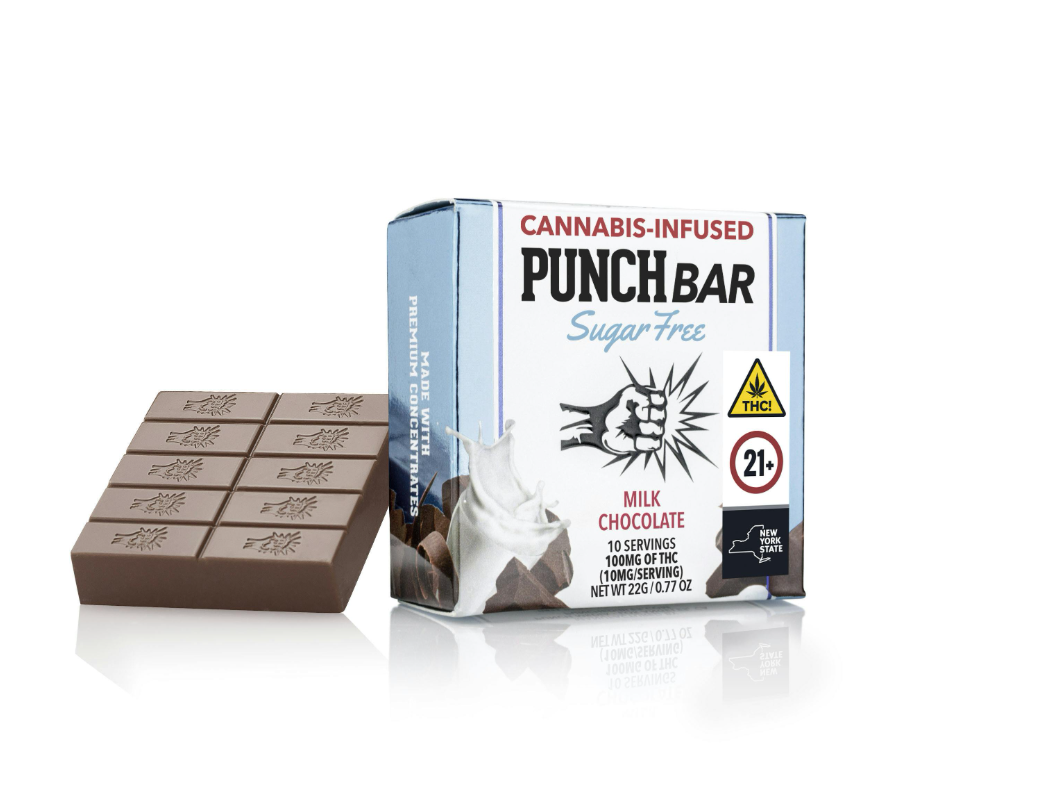 Punch | Sugar Free | Milk Chocolate | 100mg