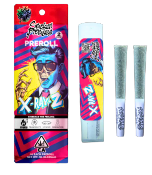 Preroll 2pk 1g - X- Ray - Z (H)