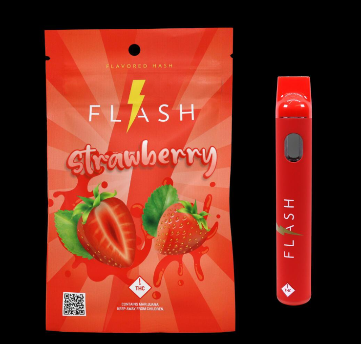 Flash | Vape AIO - Strawberry Cough | 1g