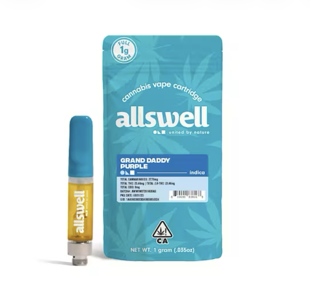 Granddaddy Purple (I) CARTRIDGE 1g