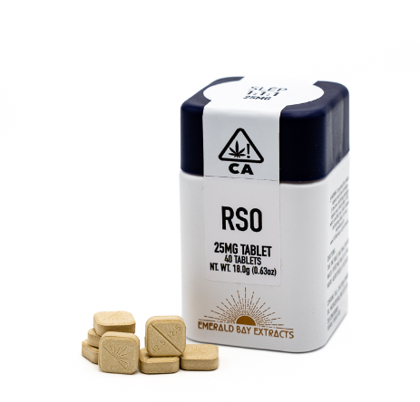 Emerald Bay - Tablets - RSO - Slep 1:1:1 - 25MG Tablet - 1000MG