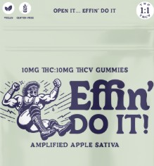 Effin' Do it! | Amplified Apple 1:1 THC:THCV | 100mg