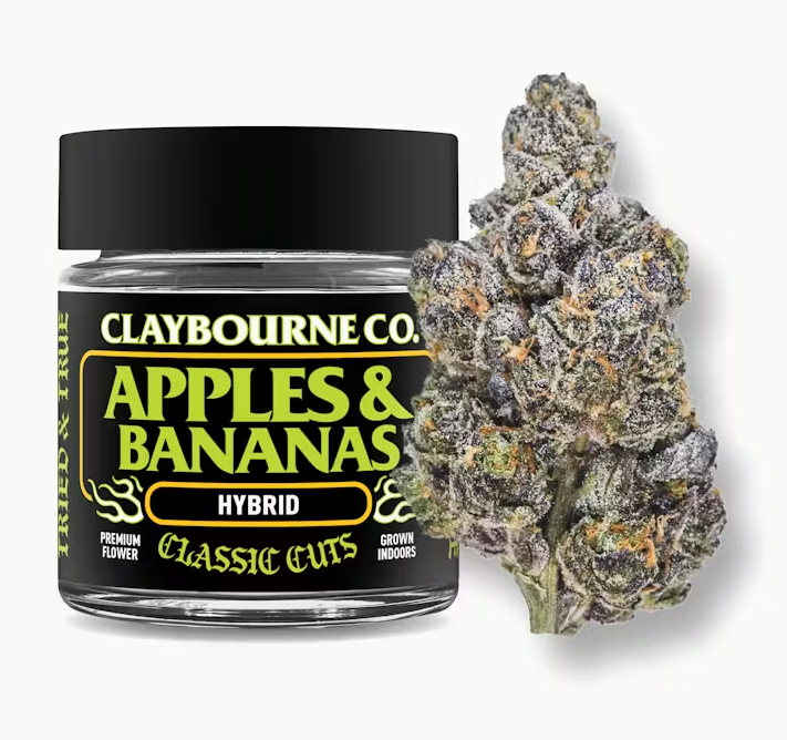 Claybourne - Flower - Apples & Bananas - 3.5G