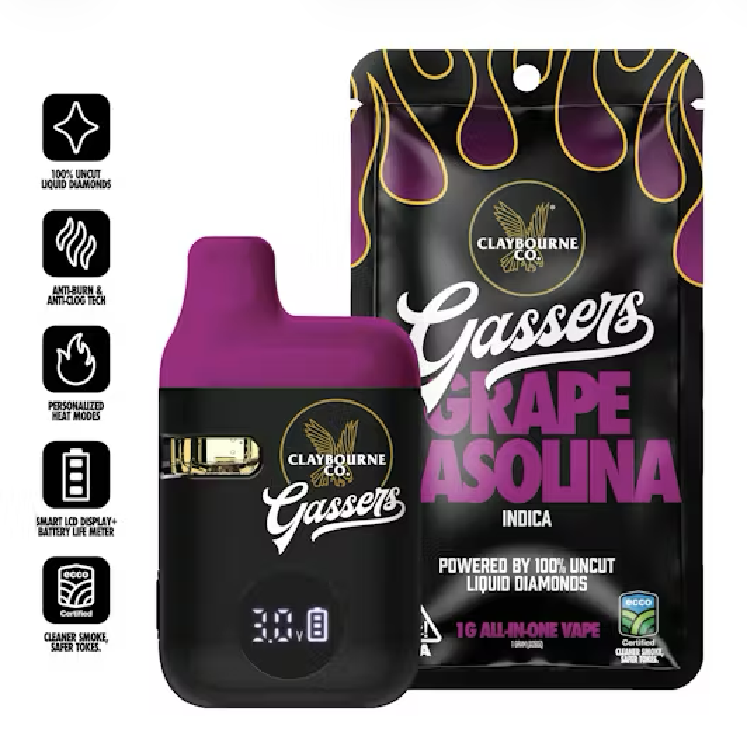 Liquid Diamond Gassers All-In-One 1g - Grape Gasolina (I)
