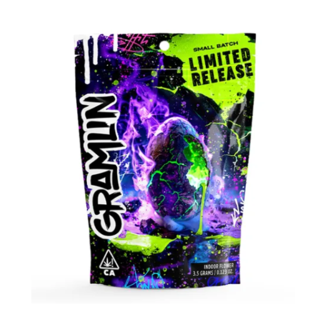 Gramlin - Flower - Black Amber x Eye Candy - 3.5G