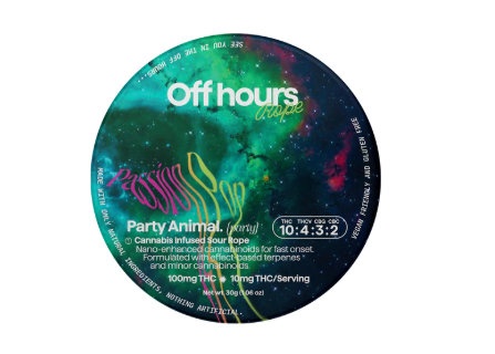 Off Hours | Edible | Party Animal(Party) - Passion Pop | 100mg