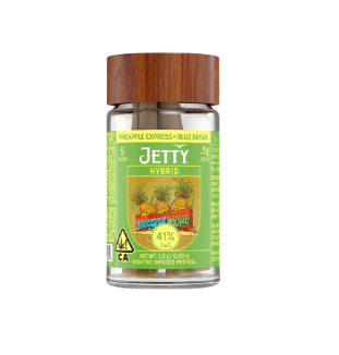 Jetty High Potency Preroll 5pk 2.5g - Pineapple Express x Cherry Burger (H)