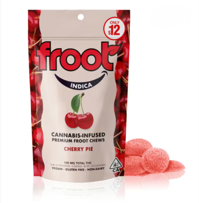 Froot Gummies 10pc 100mg - Cherry Pie (I)