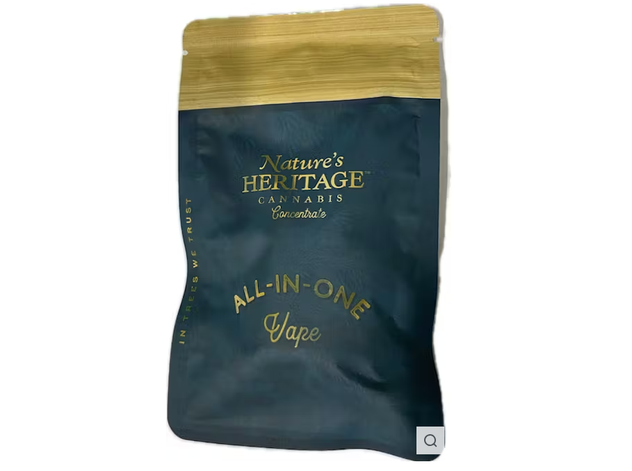 Nature's Heritage Lamb's Bread 1g Live Resin Disposable