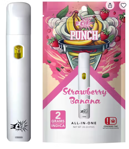 All-In-One 2g - Strawberry Banana (I)