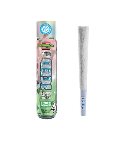 Iced Infused Preroll 1.25g - Watermelon Z (H)