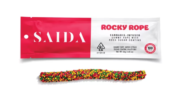 Edible: Berry Citrus Rocky Rope - 100mg