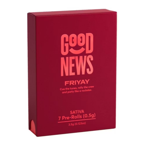 Good News Friyay 0.5g 5pk Infused Prerolls