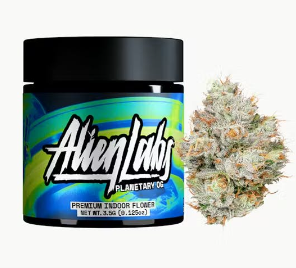Alien Labs Indoor 3.5g Eighth - Planetary OG (H)
