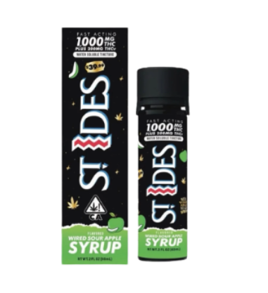 Syrup Tincture 1000mg 200mgTHCv - Wired Sour Apple (S)