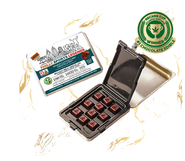 Belgian Milk Chocolate Sports Cannacubes