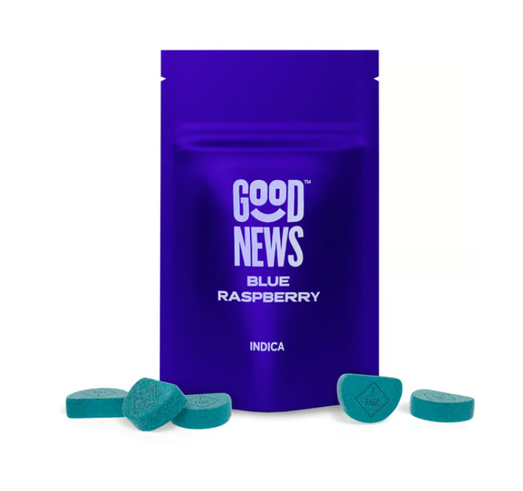 Good News Me Time Blue Raspberry Gummies 100mg 20pk