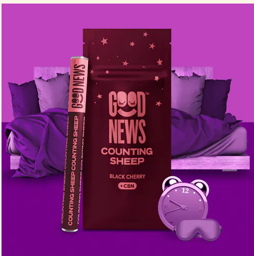Good News 4:1 Counting Sheep 1g Disposable (THC:CBN)