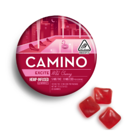 Camino | Edible | Gummies - Wild Cherry | 100mg