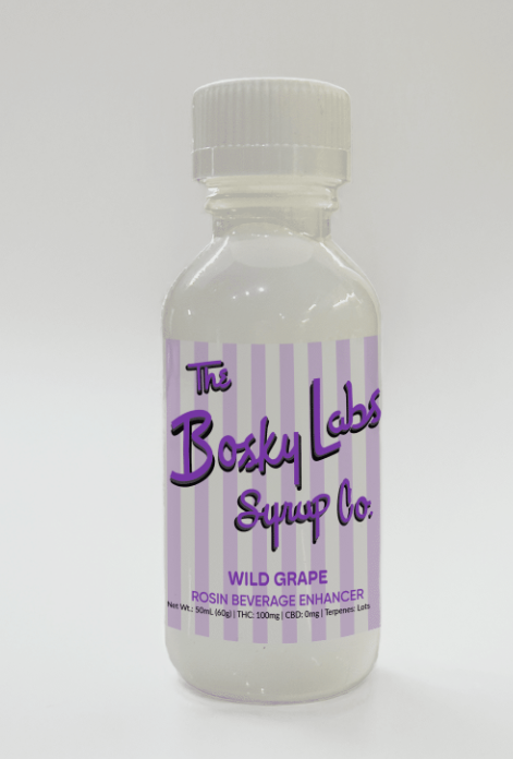 Bosky | Edible | Rosin Beverage Enhancer - Wild Grape | 100mg