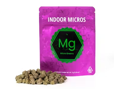 Micro Greenz - Flower - F1 x Astro Pop - 3.5G