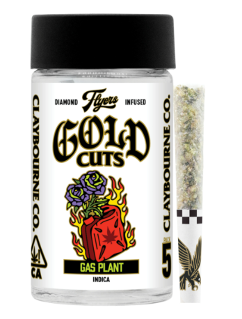 Preroll: Gas Plant (Diamond Infused 5 pack)