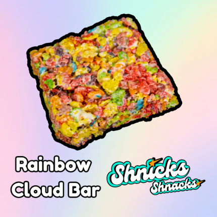 Edibles | Shnicks Shnacks | Rainbow Cloud Bar | 20mg