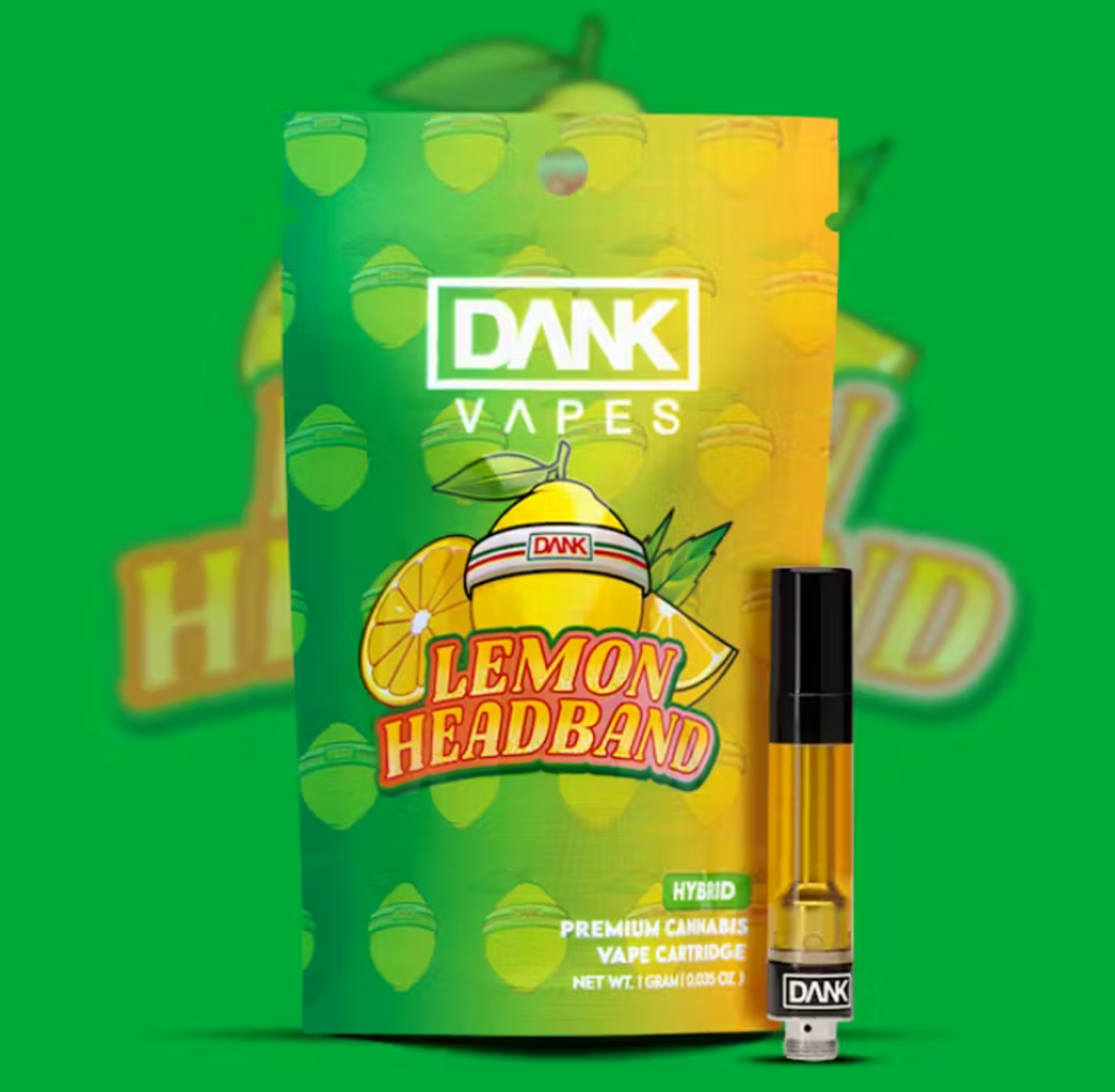 Buy Dank - Lemon Headband - 1 Gram at Greenstone Buy Dank - Lemon Headband - 1 Gram at Greenstone