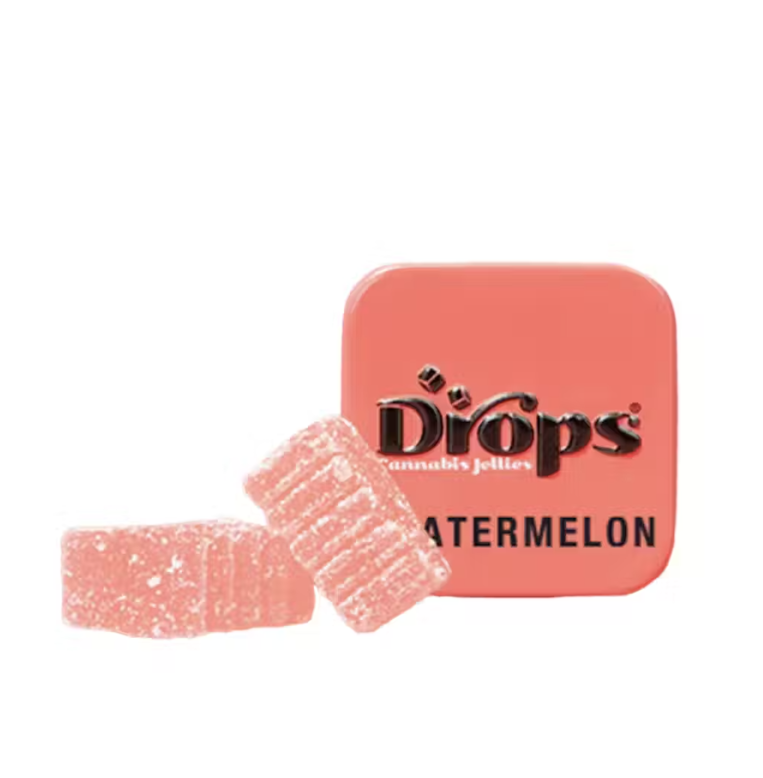 Drops Live Rosin Gummies 2pk 100mg - Watermelon (I)