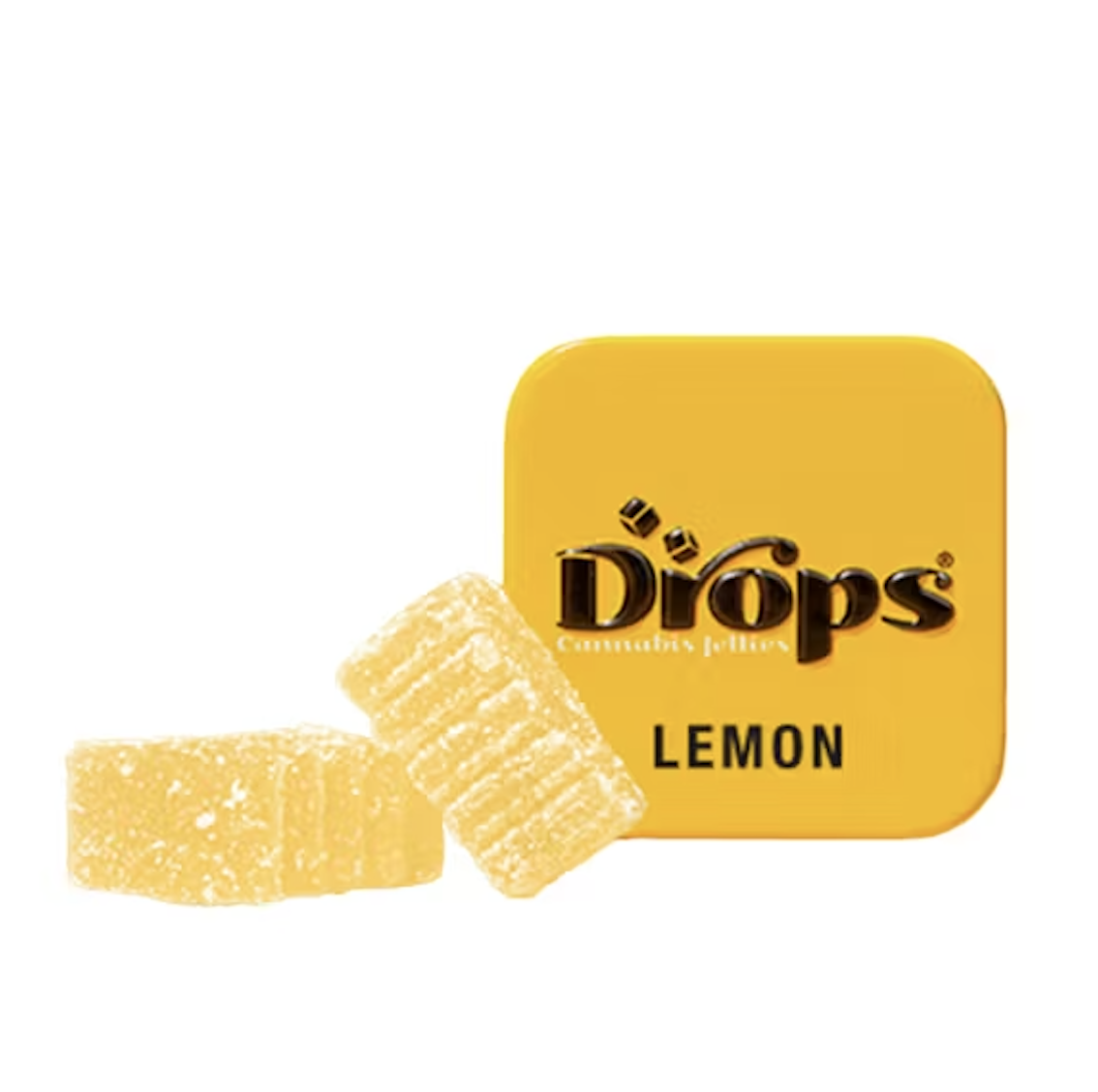 Drops Live Rosin Gummies 2pc 100mg - Lemon (S)