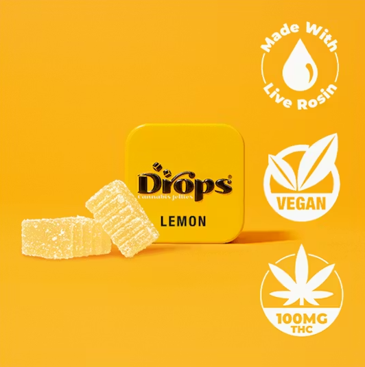 DROPS: Lemon 2pk/100mg (S)