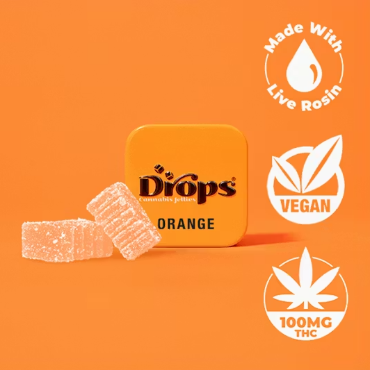 DROPS: Orange 2pk/100mg (S)