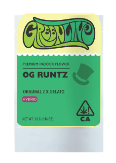 Green Line - OG Runtz - Flower - 1.8g