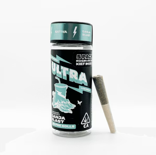Ultra Infused Preroll 5pk 2.5g - Ganja Blast (S)
